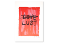Yuman Ng. “LOVE LUST” Art Print, 2025