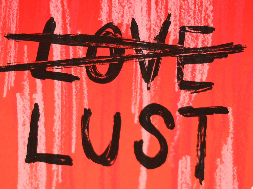 Yuman Ng. “LOVE LUST” Art Print, 2025