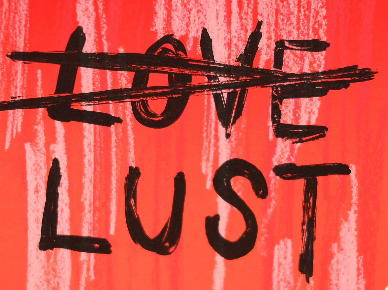 Yuman Ng. “LOVE LUST” Art Print, 2025