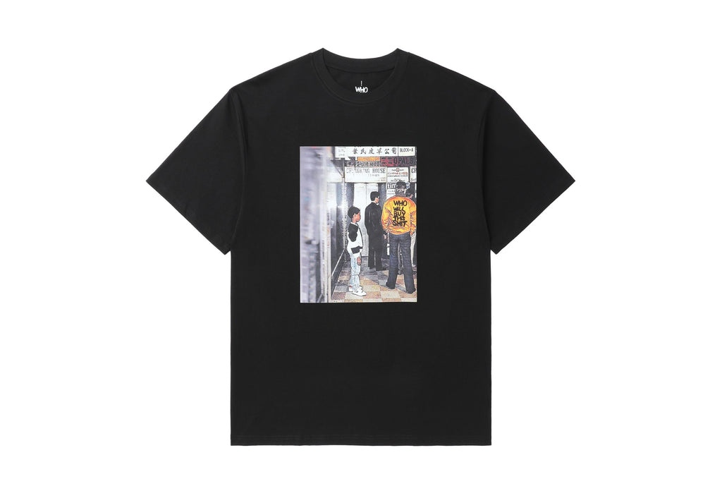 WHO WILL BUY THIS SHIT “YE IN DA CHUNGKING HOUSE” TEE / BLACK