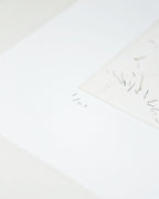 CHRIS HUEN.  Joel, Tess and Balltsz Etching print, 2022