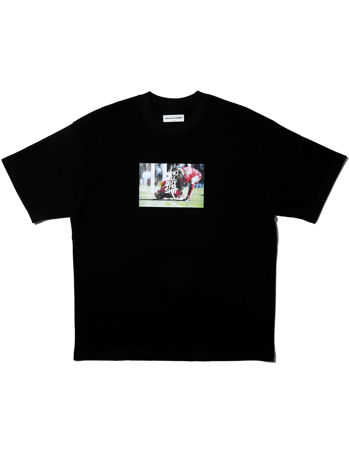 WHO WILL BUY THIS SHIT "FOWLER DON'T GIVE A SHIT" Graphic Tee / Black