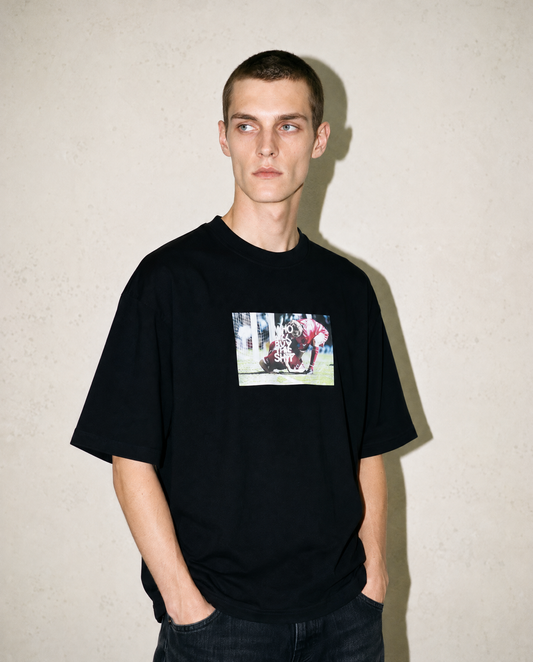WHO WILL BUY THIS SHIT "FOWLER DON'T GIVE A SHIT" Graphic Tee / Black