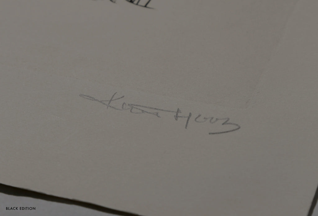 Kristopher Ho. Etching Print ‘The Peace III’, 2023 / BLACK