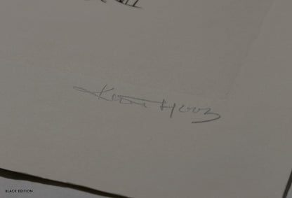 Kristopher Ho. Etching Print ‘The Peace III’, 2023 / BLACK