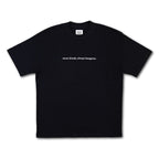 NEVER DRUNK SLOGAN TEE