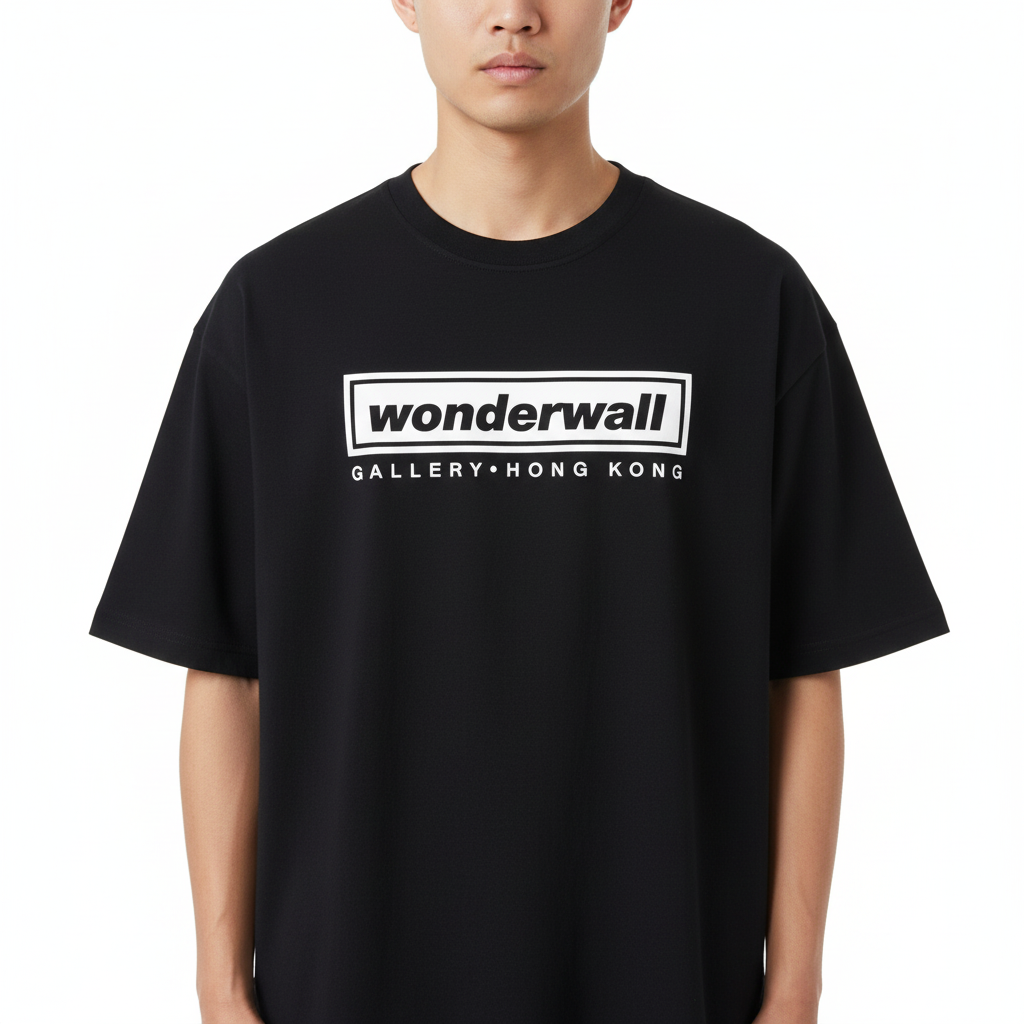 WONDERWALL Gallery Tee / Black