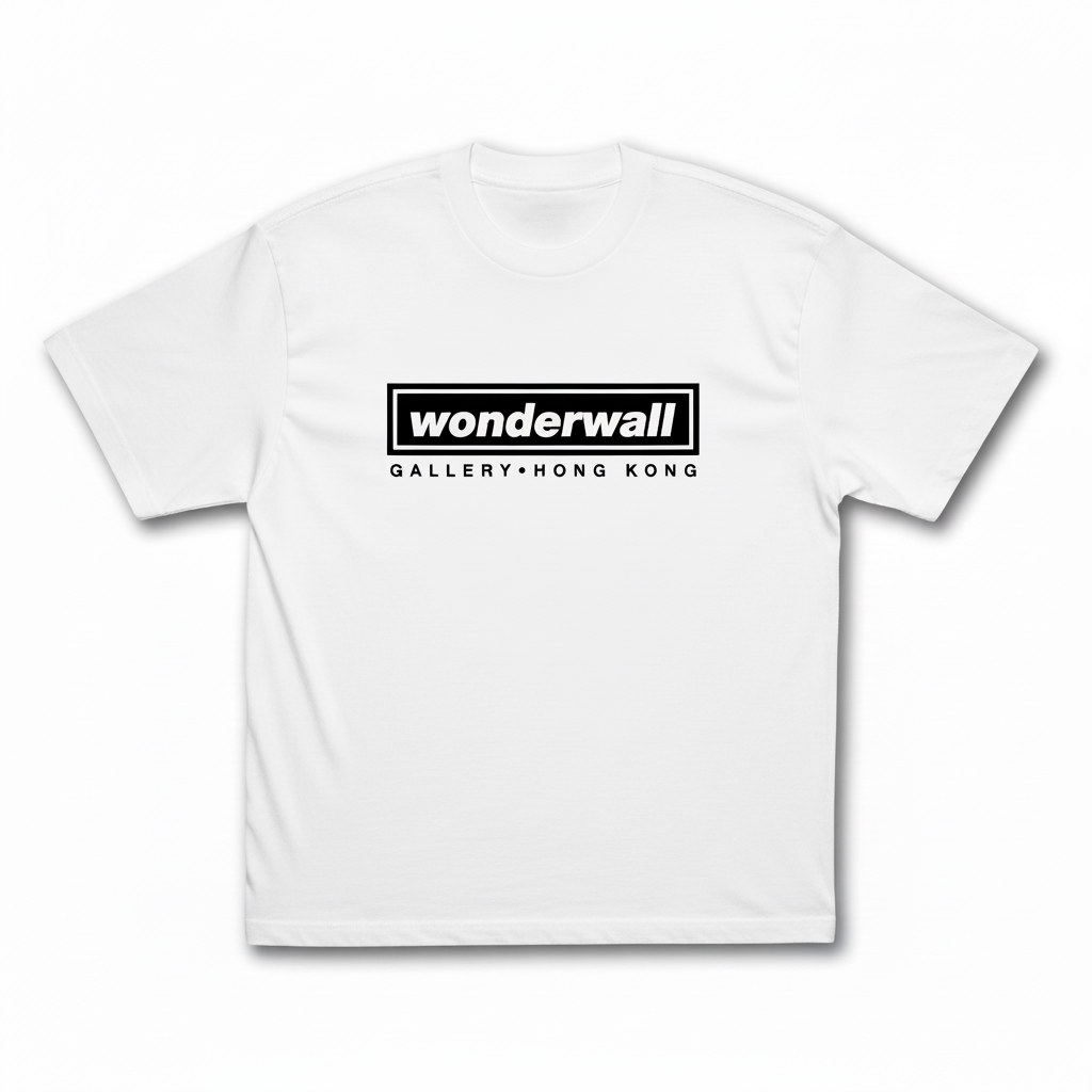 WONDERWALL Gallery Tee / White