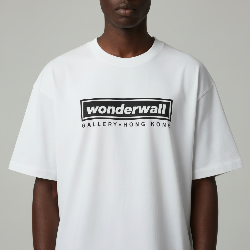 WONDERWALL Gallery Tee / White