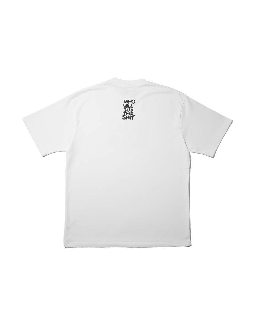 WHO WILL BUY THIS SHIT "ANDY WARHOL AT HONG KONG PARTY" TEE / WHITE