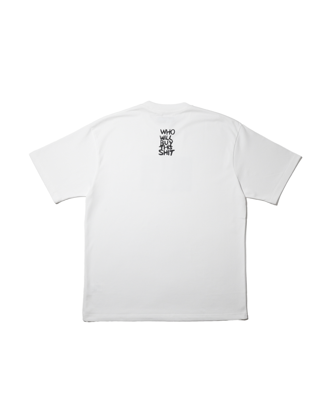 WHO WILL BUY THIS SHIT "ANDY WARHOL AT HONG KONG PARTY" TEE / WHITE
