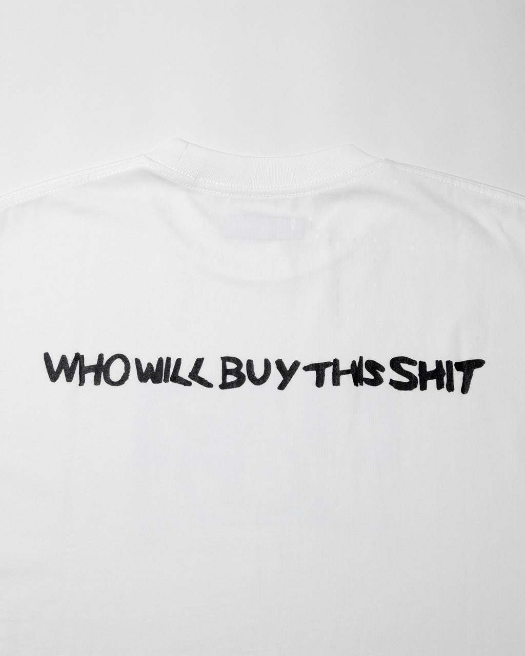 WHO WILL BUY THIS SHIT "FOWLER DON'T GIVE A SHIT" PHOTO PRINT TEE