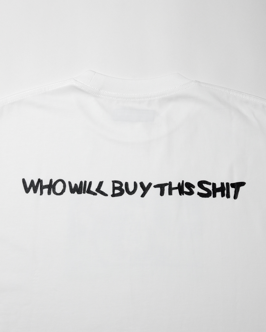 WHO WILL BUY THIS SHIT "FOWLER DON'T GIVE A SHIT" PHOTO PRINT TEE